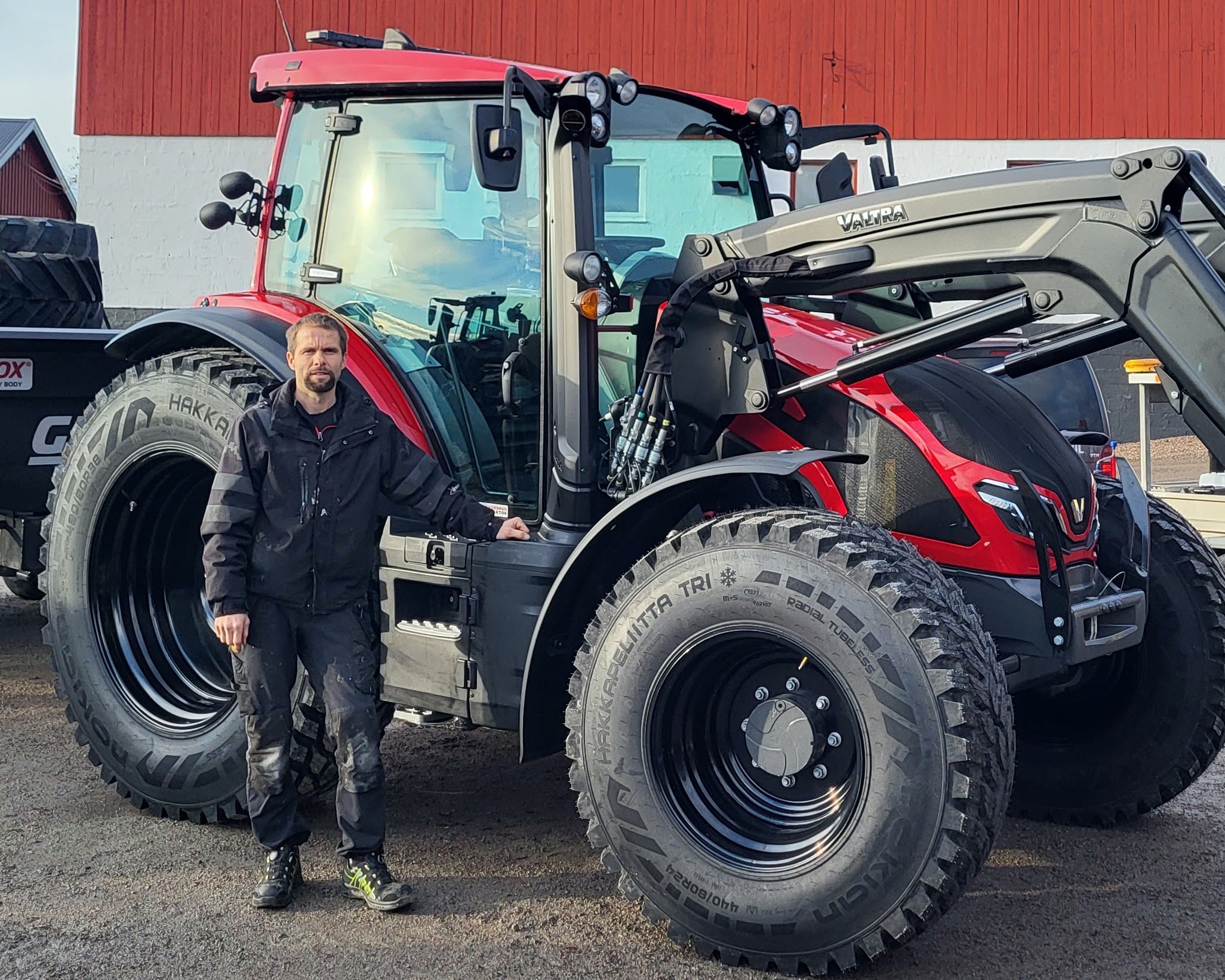 To ansatte fra RS Bygg & Maskin AS teamet